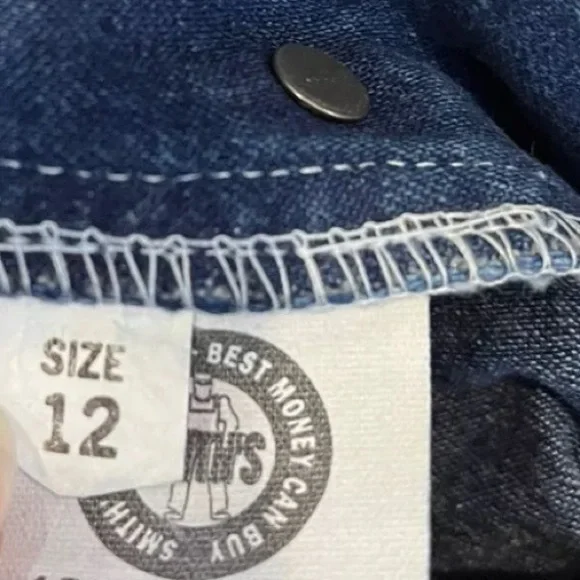 NEW Deadstock Vintage Smith’s American Jeans Kids Denim Dress